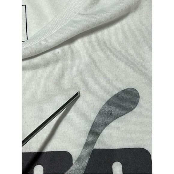 PUMA BOYS' T-SHIRT White Black Size XL (18-20) - Picture 5 of 6